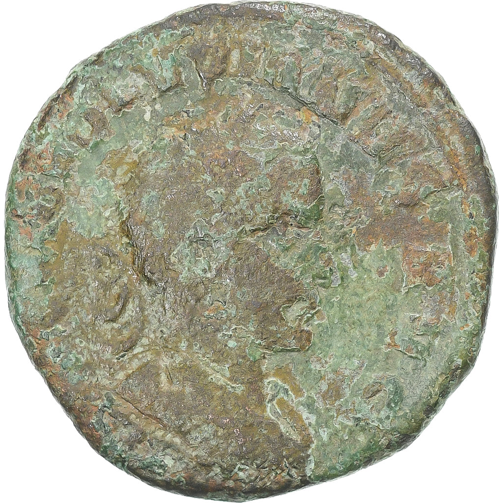 Dacia, Volusian, Æ Unit, 250-251, Bronzo, MB, RPC:IX-110