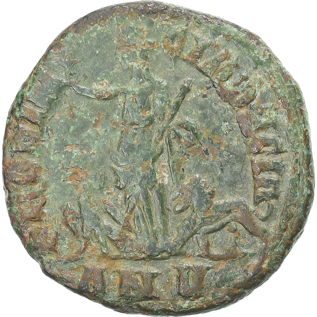Dacia, Volusian, Æ Unit, 250-251, Bronzo, MB, RPC:IX-110