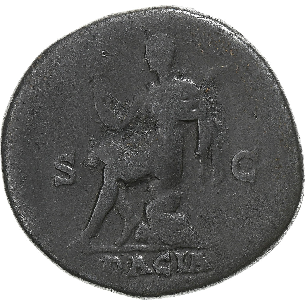 Hadrian, As, 130-133, Rome, Bronzo, B+, RIC:1658