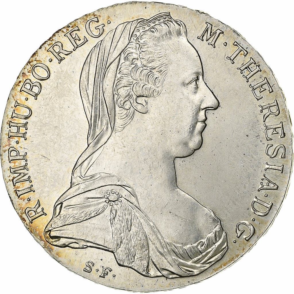 Austria, Maria Theresa, Thaler, 1780, Restrike, Silver, MS(60-62)