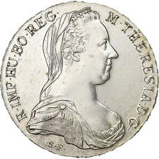 Österreich, Maria Theresa, Thaler, 1780, Alba Iulia, Restrike, Silber, VZ+