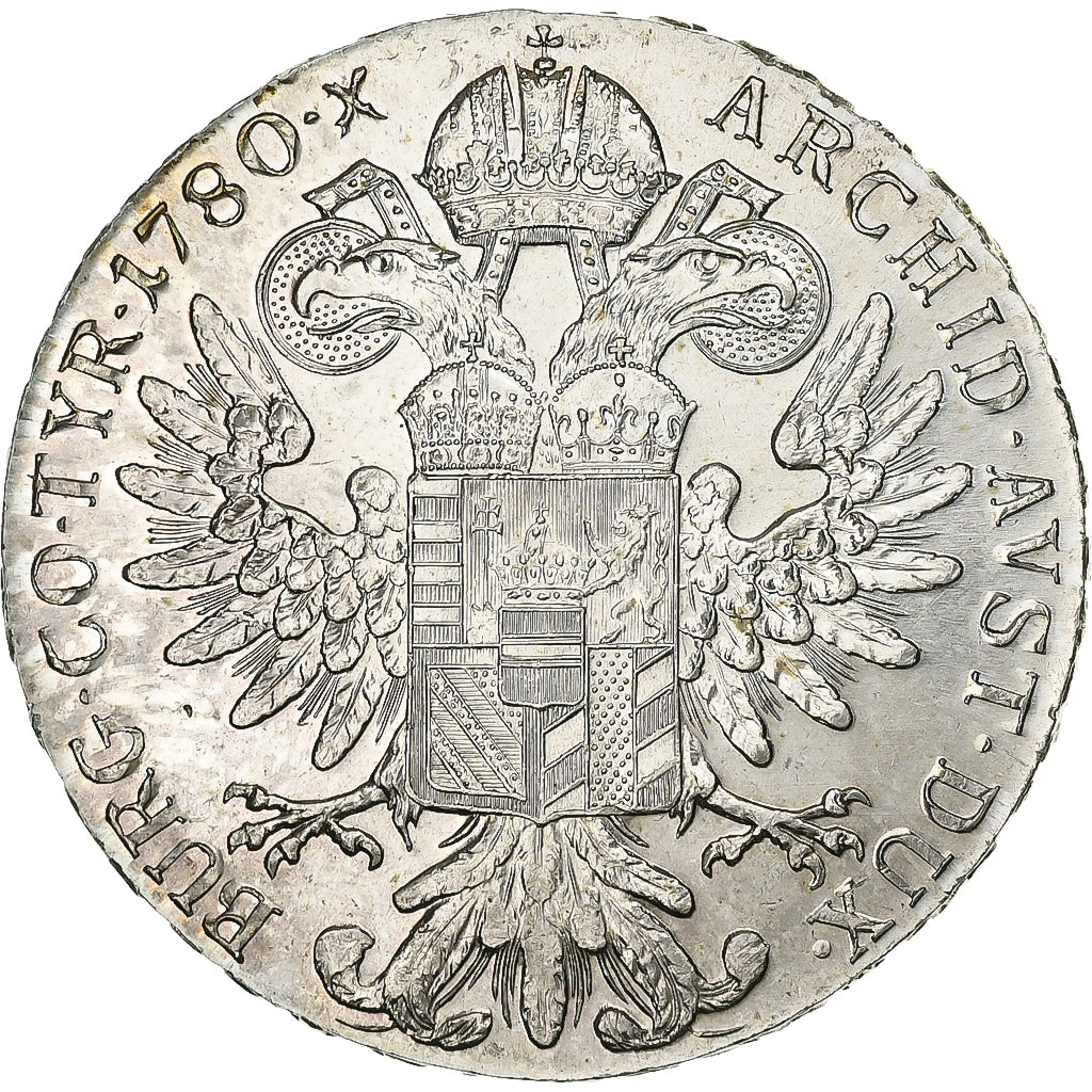Österreich, Maria Theresa, Thaler, 1780, Alba Iulia, Restrike, Silber, VZ+
