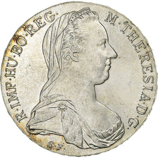 Austria, Maria Theresa, Thaler, 1780, Alba Iulia, Restrike, Argento, SPL-