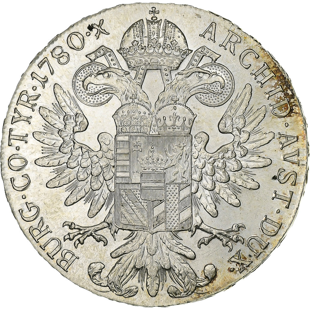 Austria, Maria Theresa, Thaler, 1780, Alba Iulia, Restrike, Argento, SPL-