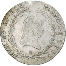 Austria, Francis  II, 20 Kreuzer, 1794, Alba Iulia, Argento, MB+, KM:2139