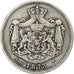 Romania, Carol I, 1 Leu, 1873, Brussels, Argento, MB, KM:10