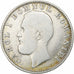 Romania, Carol I, 1 Leu, 1874, Brussels, Silver, VF(20-25), KM:10