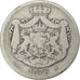 Romania, Carol I, 2 Lei, 1876, Brussels, Argento, MB, KM:8