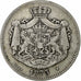 Romania, Carol I, 2 Lei, 1876, Brussels, Argento, MB, KM:8