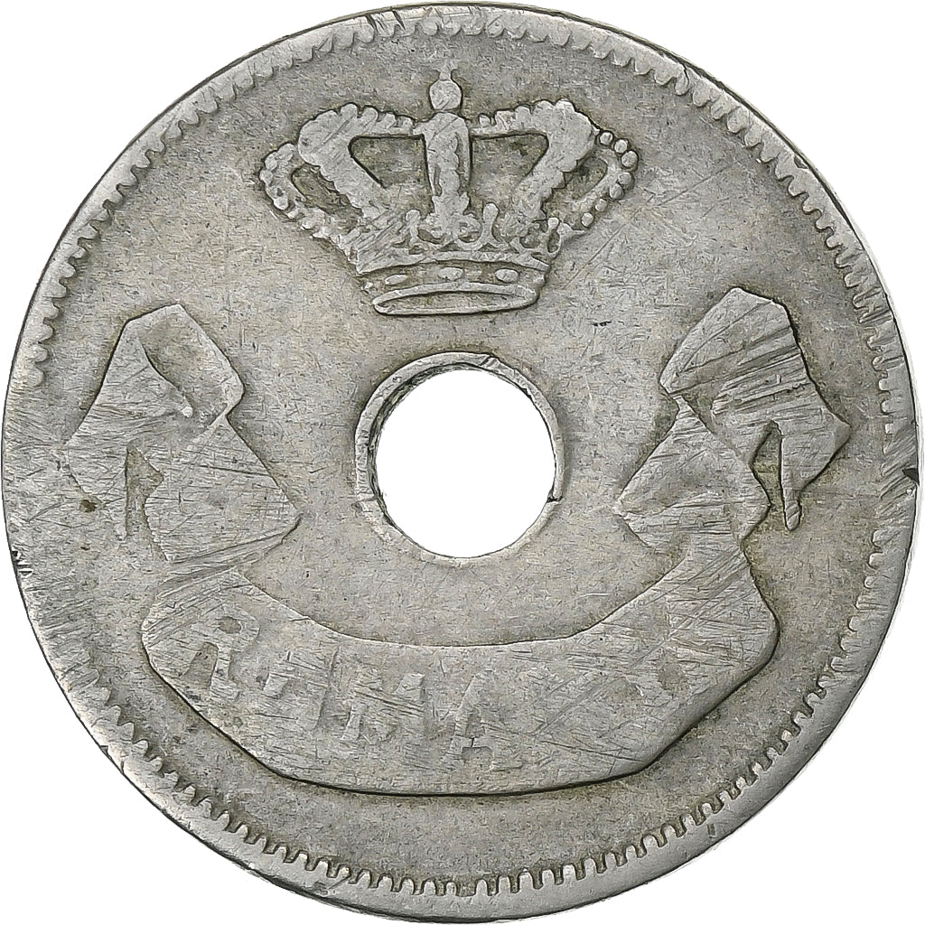 Rumanía, Carol I, 10 Bani, 1906, Brussels, Cobre - níquel, BC+, KM:32