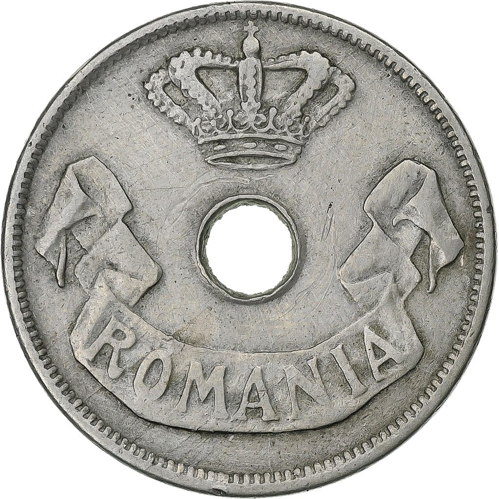 Roemenië, Carol I, 20 Bani, 1906, Brussels, Cupro-nikkel, FR+, KM:33