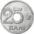 Rumanía, Ferdinand I, 25 Bani, 1921, Le Locle, Aluminio, MBC, KM:44