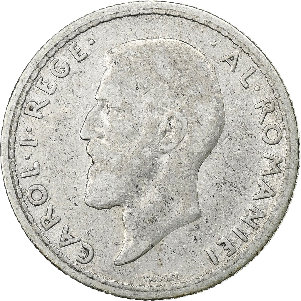 Romania, Carol I, 50 Bani, 1911, Hamburg, Argento, MB, KM:41