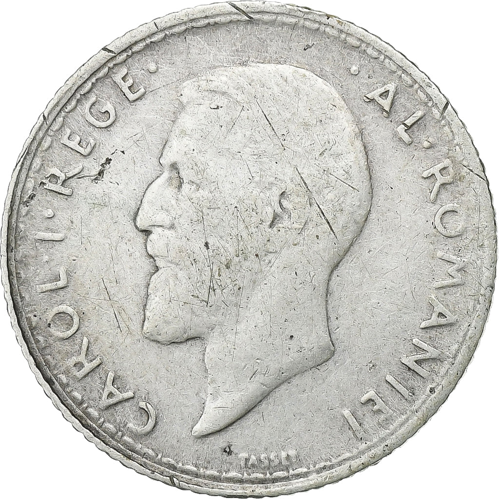 Romania, Carol I, 50 Bani, 1912, Brussels, Silver, EF(40-45), KM:41