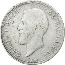 Romania, Carol I, 50 Bani, 1912, Brussels, Silver, EF(40-45), KM:41