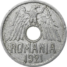 Rumänien, Ferdinand I, 50 Bani, 1921, Le Locle, Aluminium, S, KM:45