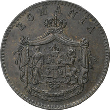 Romania, Carol I, 2 Bani, 1867, Smethwick, Rame, SPL-, KM:2.2