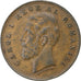 Rumanía, Carol I, 2 Bani, 1900, Hamburg, Bronce, BC+, KM:27