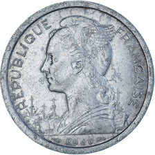 Monnaie, Réunion, 2 Francs, 1948