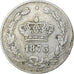 Romania, Carol I, 50 Bani, 1873, Brussels, Silver, VF(30-35), KM:9