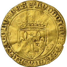Francia, Louis XI, Écu d'or au soleil, Châlons-en-Champagne, Oro, MB+