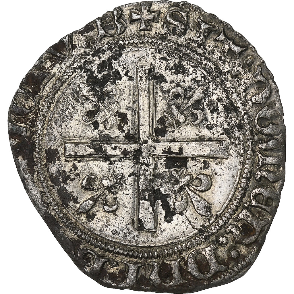 Francia, Louis XII, Douzain au porc-épic, Bourges, Biglione, MB+, Gadoury:150