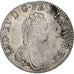 France, Louis XV, Ecu Vertugadin, 1716, Caen, Reformed, Silver, EF(40-45)