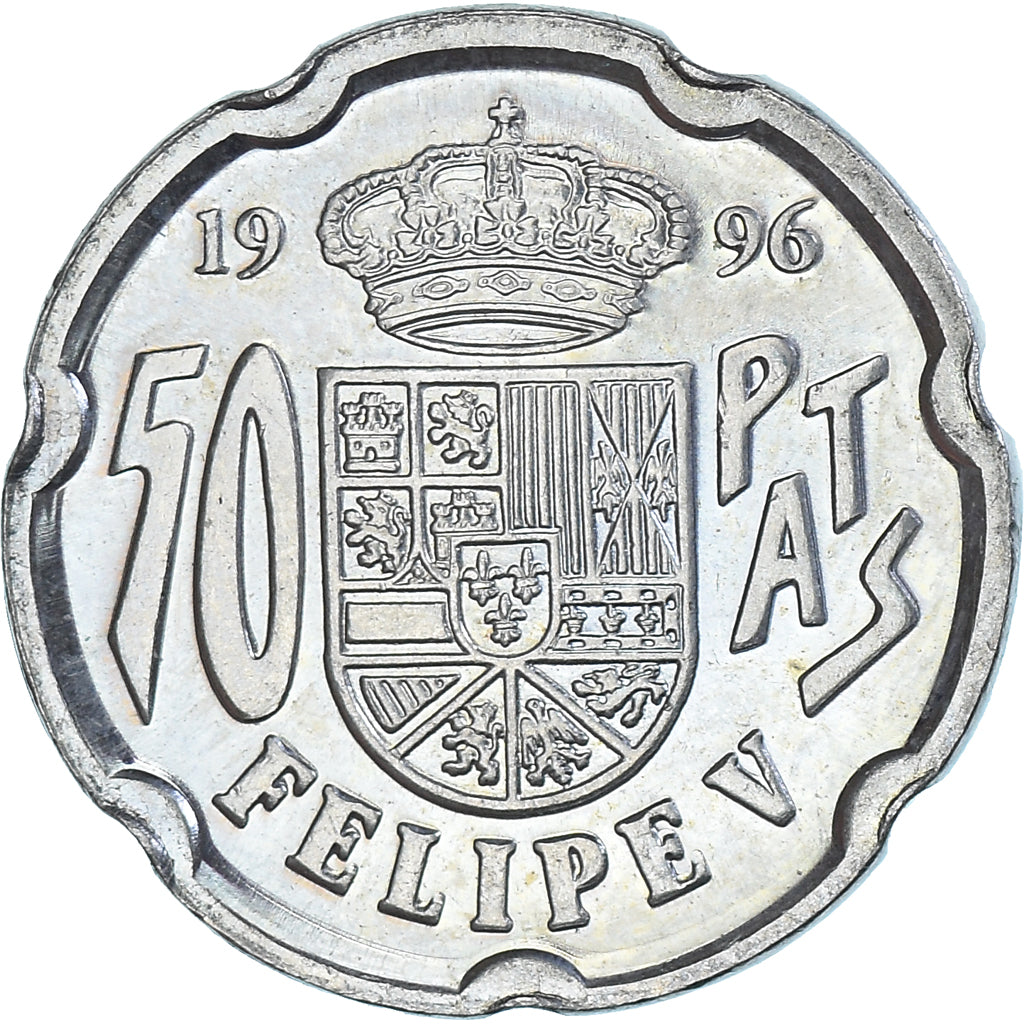 Moneta, Hiszpania, 50 Pesetas, 1996