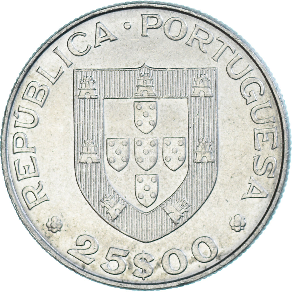 Munten, Portugal, 25 Escudos, 1982