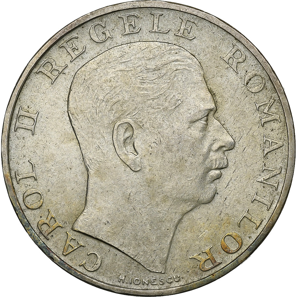 Roumanie, Carol II, 250 Lei, 1940, Bucarest, Argent, TTB+, KM:57