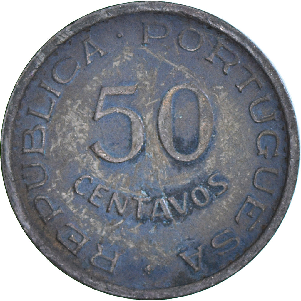Coin, Guinea, 50 Centavos, 1952
