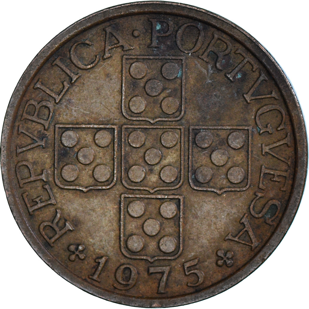 Münze, Portugal, 50 Centavos, 1975