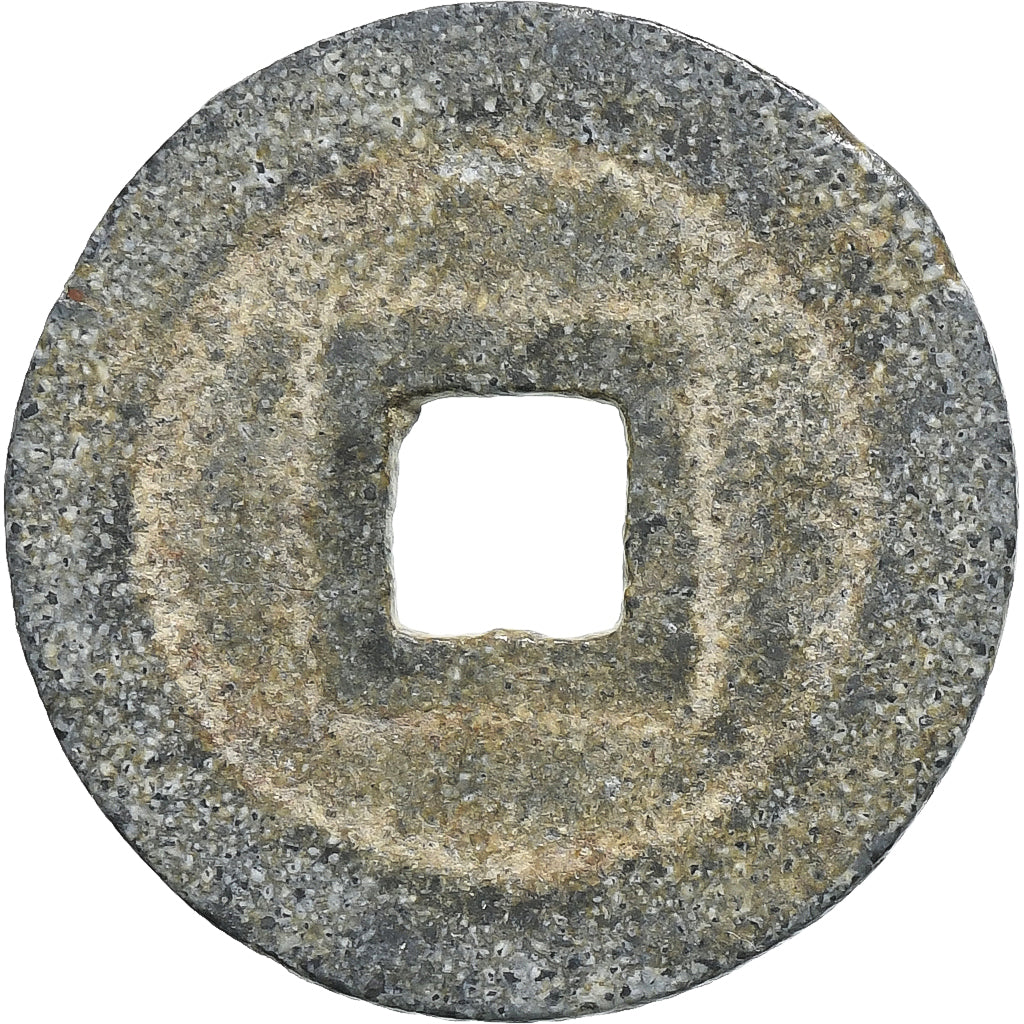 Vietnam, Minh Mạng, 6 Phan, 1820-1822, Brass, VF(20-25), KM:182a