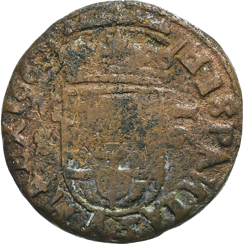 Spanje, Filip IV, 16 Maravedis, 1662, Madrid, Koper, ZG+, KM:172.5