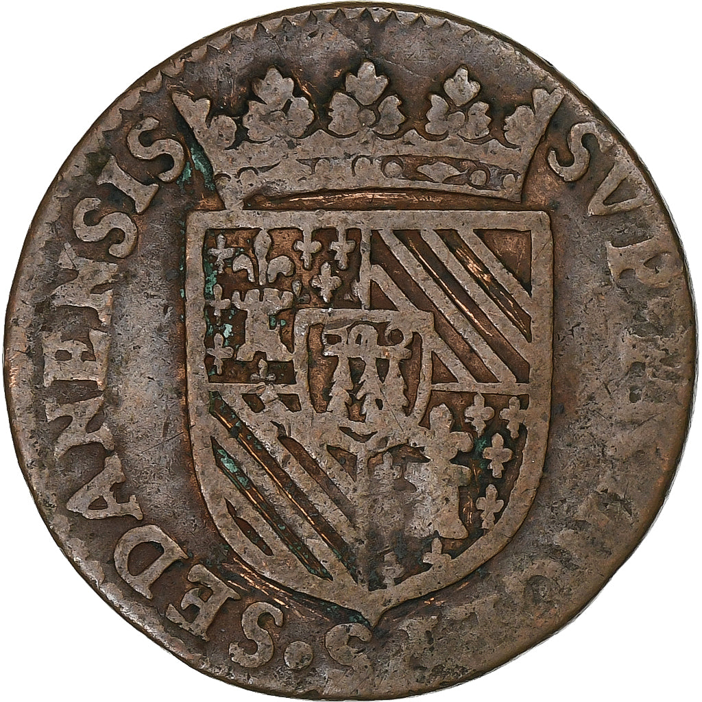 Vorstendom Sedan, Henri de la Tour d'Auvergne, Double Liard, 1613, Sedan, Koper