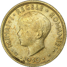 Romania, Mihai I, 5 Lei, 1930, Heaton, Nickel brass, EF(40-45), KM:48
