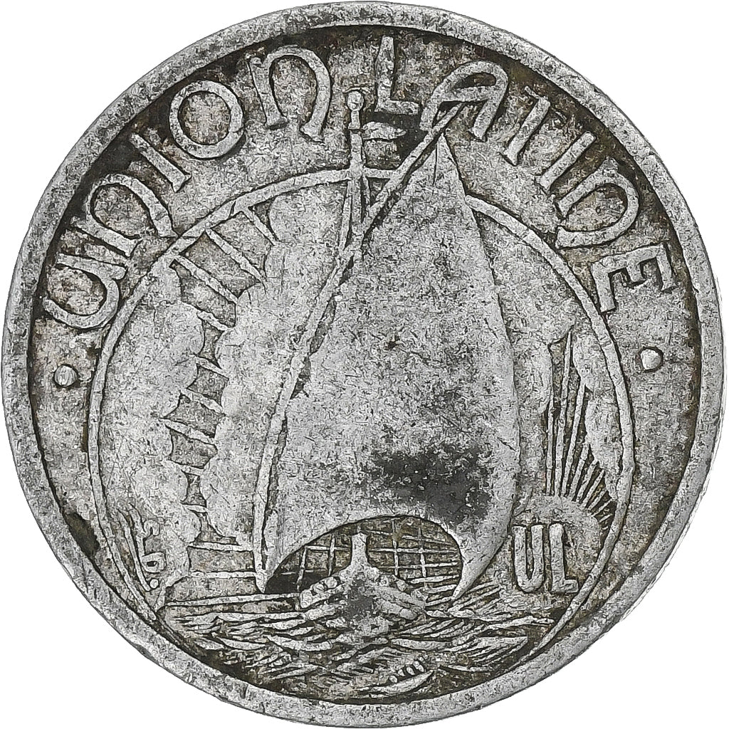 France, Toulouse, 5 Centimes, 1922, VF(30-35), Aluminium