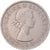Moneda, Gran Bretaña, Florin, Two Shillings, 1954