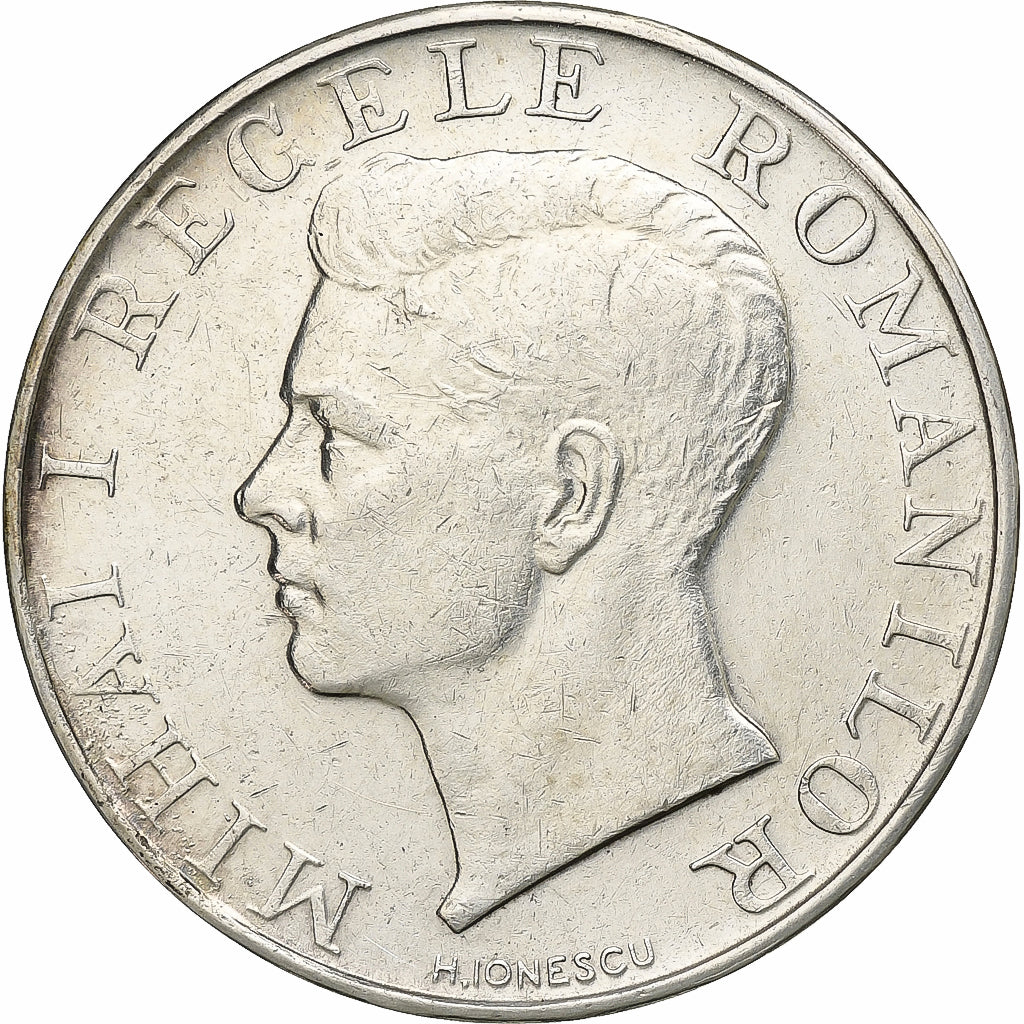Roumanie, Mihai Ier, 250 Lei, 1941, Bucarest, Argent, SUP, KM:59.3