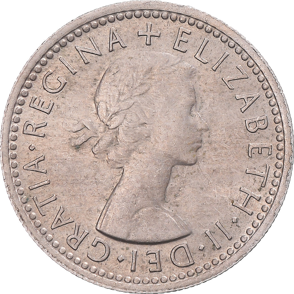 Munten, Groot Bretagne, 6 Pence, 1963