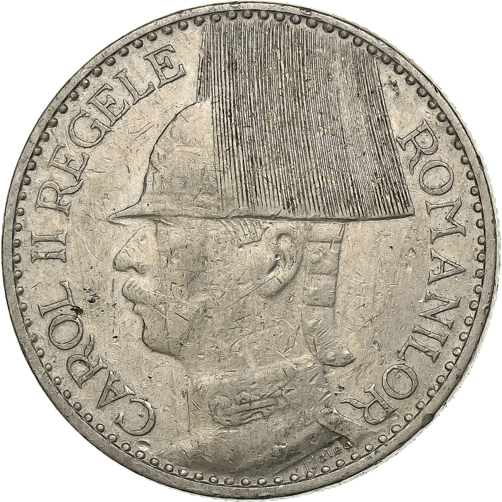 Romania, Carol II, 50 Lei, 1938, Bucarest, Silver, AU(50-53), KM:55