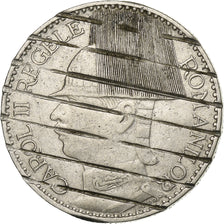 Roménia, Carol I, 50 Lei, 1937, Bucarest, Prata, EF(40-45), KM:55