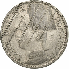 Romania, Carol II, 50 Lei, 1938, Bucarest, Silver, VF(30-35), KM:55