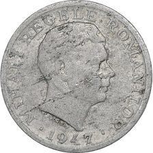 Romania, Mihai I, 5 Lei, 1947, Bucarest, Aluminum, VF(20-25), KM:75