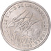 Coin, Central African States, 50 Francs, 1985