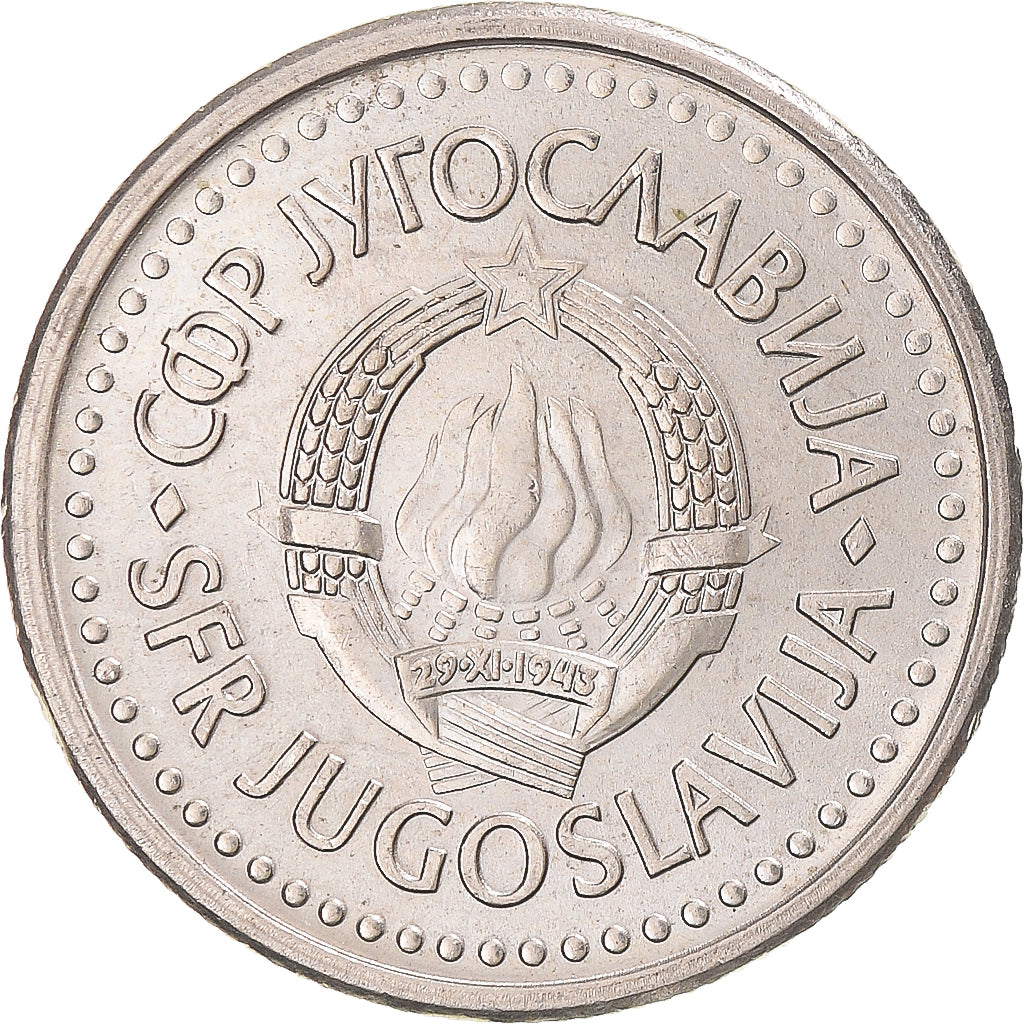 Coin, Yugoslavia, Dinar, 1990
