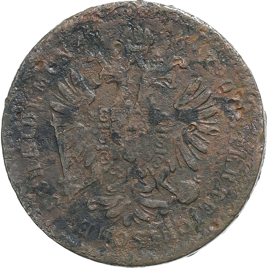 Austria, Franz Joseph I, 1 Kreuzer, 1861, Alba Iulia, Rame, MB, KM:2186