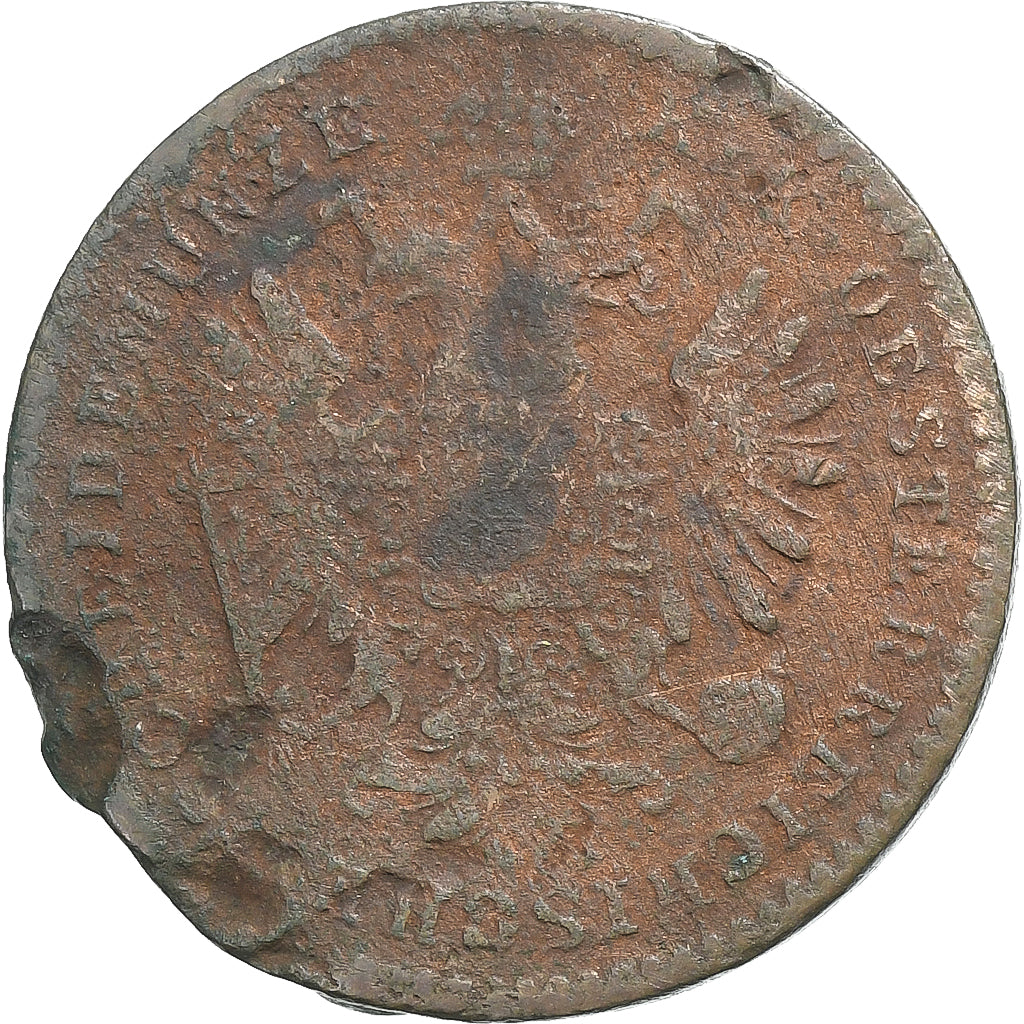 Austria, Franz Joseph I, 1 Kreuzer, 1862, Alba Iulia, Rame, MB, KM:2186