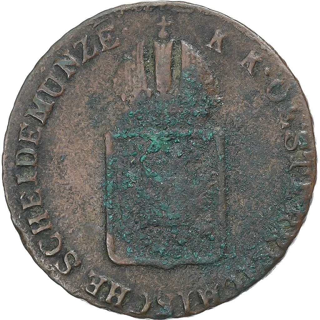 Austria, Franz I, 1/2 Kreuzer, 1816, Orawitz, Copper, VF(20-25), KM:2110