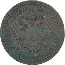 Austria, Franz Joseph I, 2 Kreuzer, 1851, Baia mare, Copper, VF(20-25), KM:2189